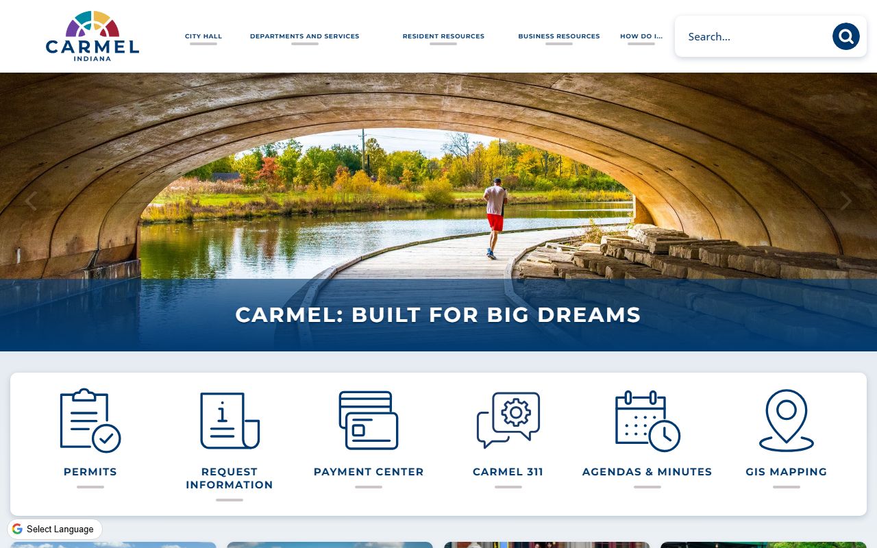 Carmel Police Department records page