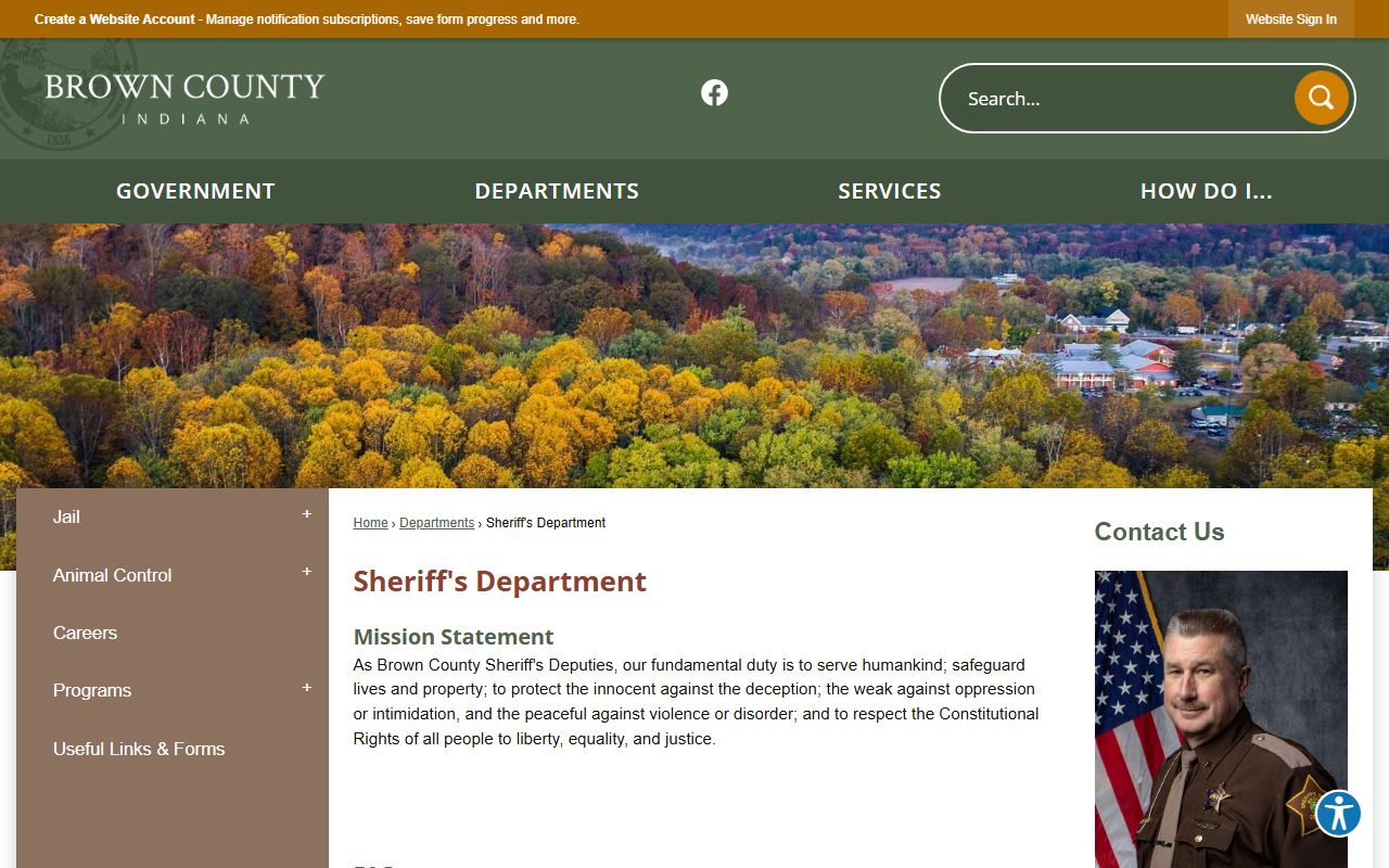 Brown County Sheriff police records