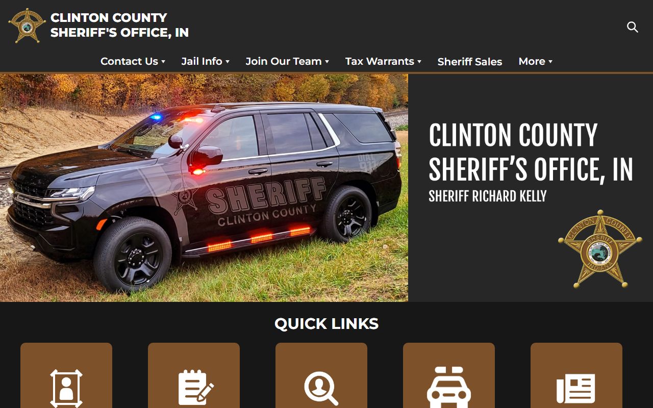 Clinton County Sheriff police records