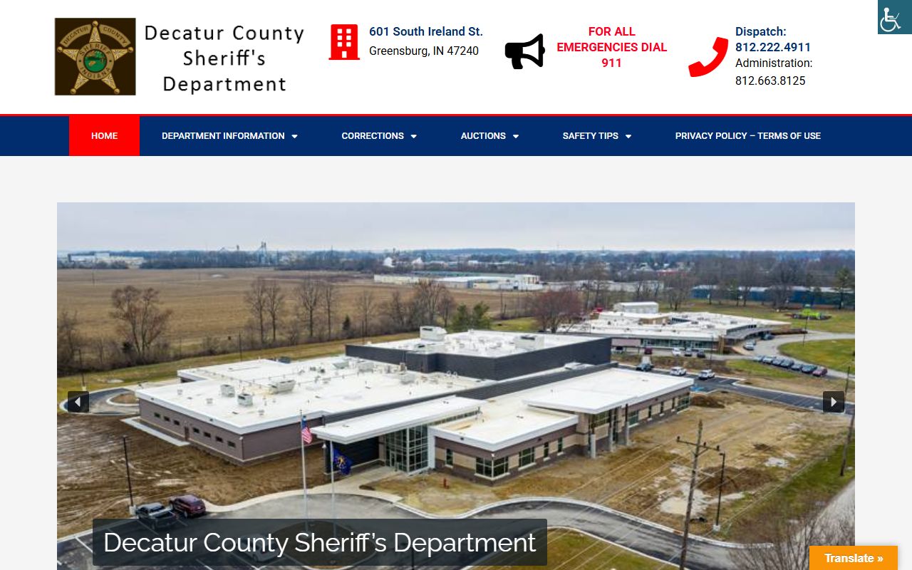 Decatur County Sheriff police records