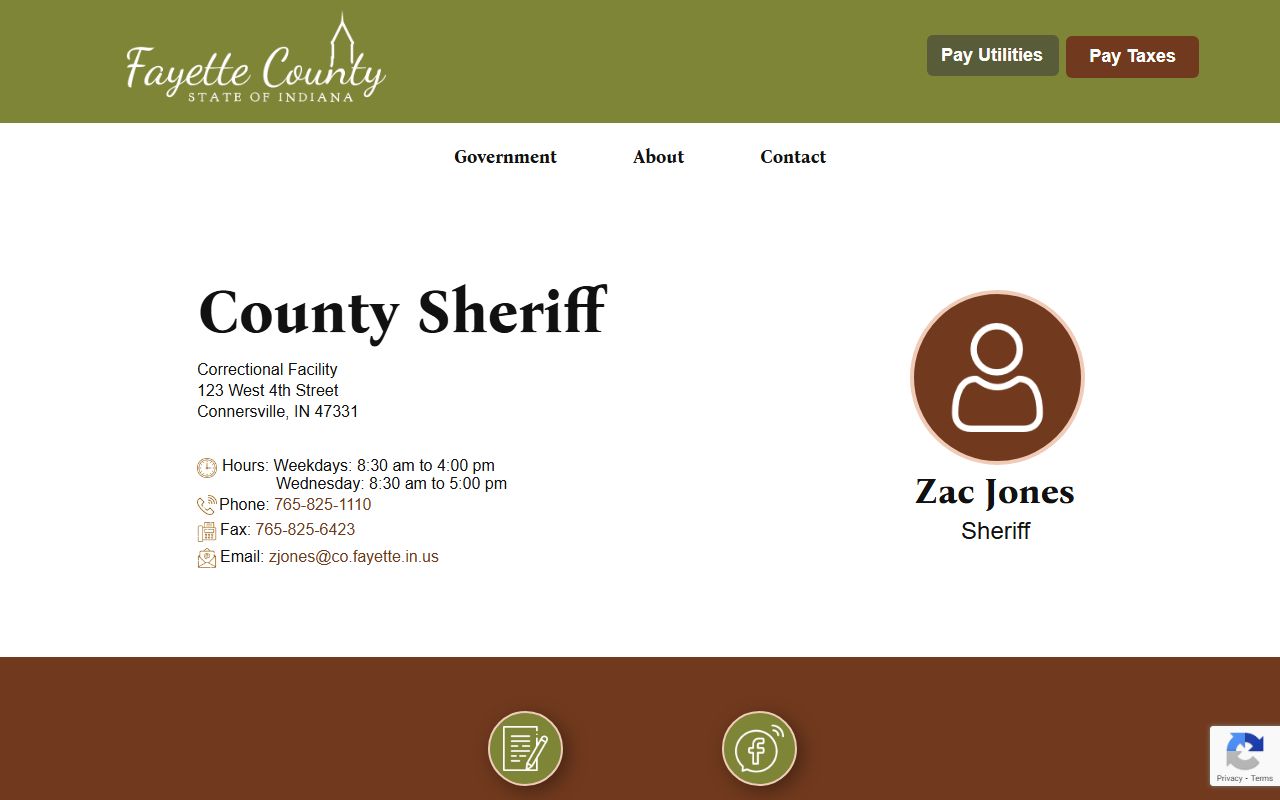 Fayette County Sheriff police records