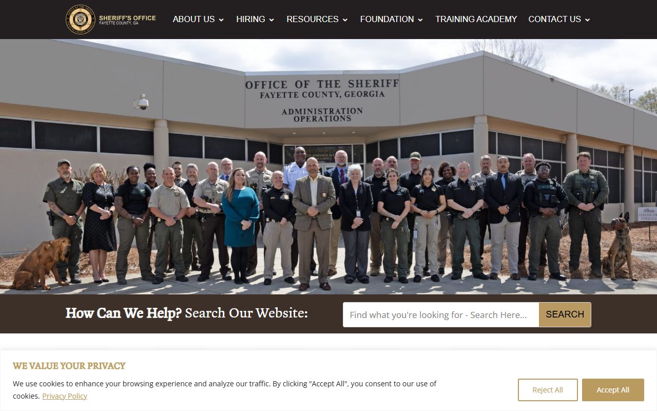 Fayette County Sheriff police records