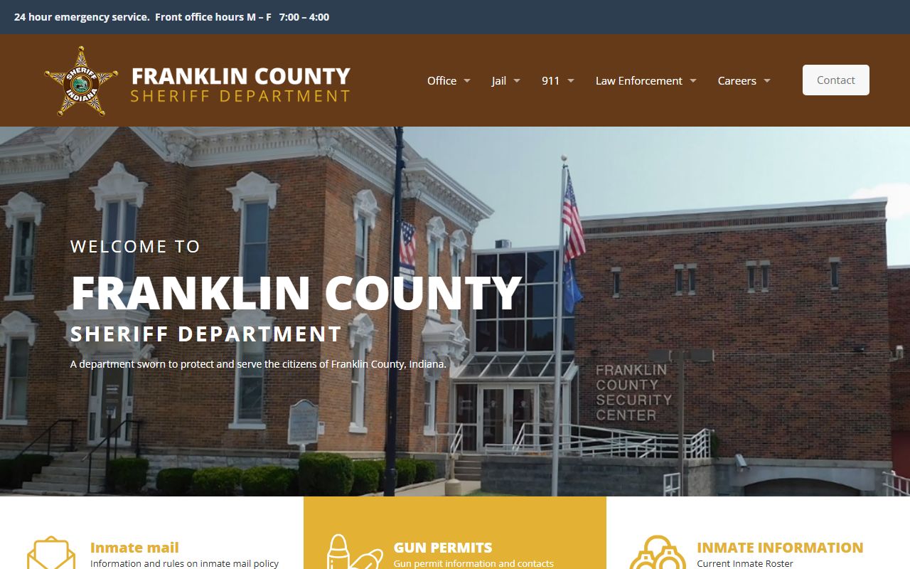 Franklin County Sheriff police records