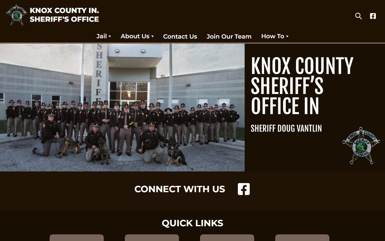 Knox County Sheriff's Office police records