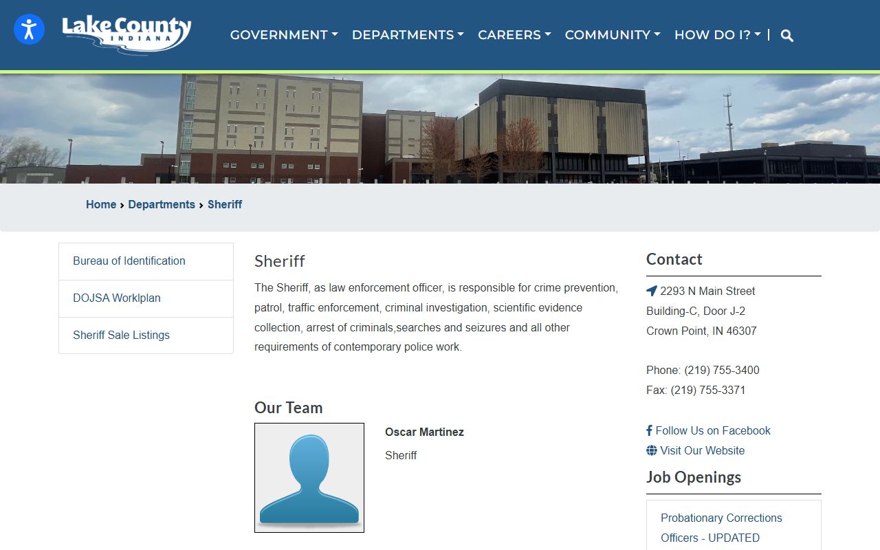 Lake County police records