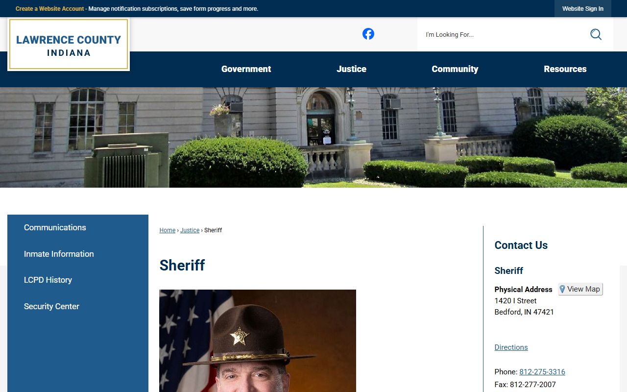 Lawrence County police records