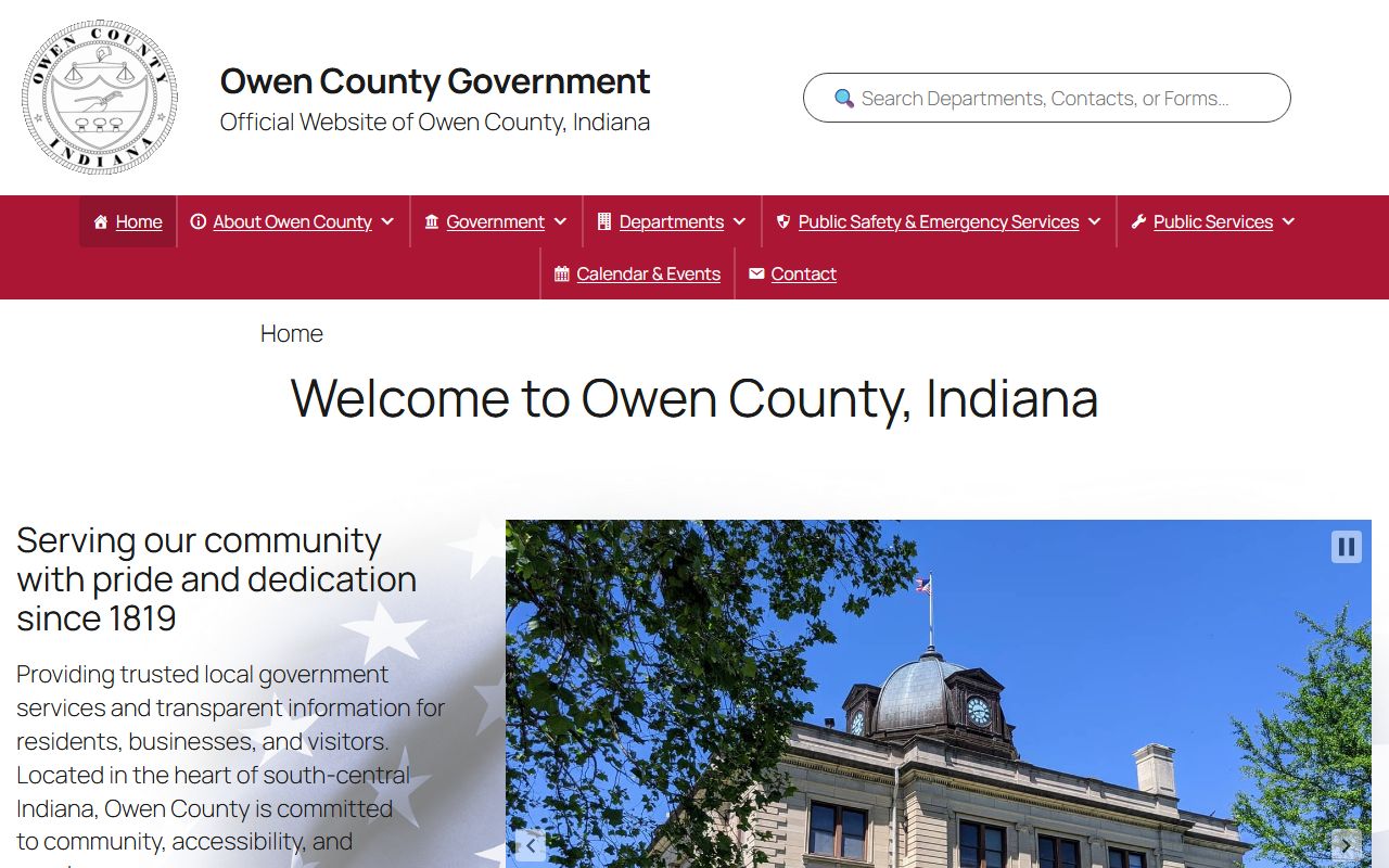 Owen County Sheriff police records