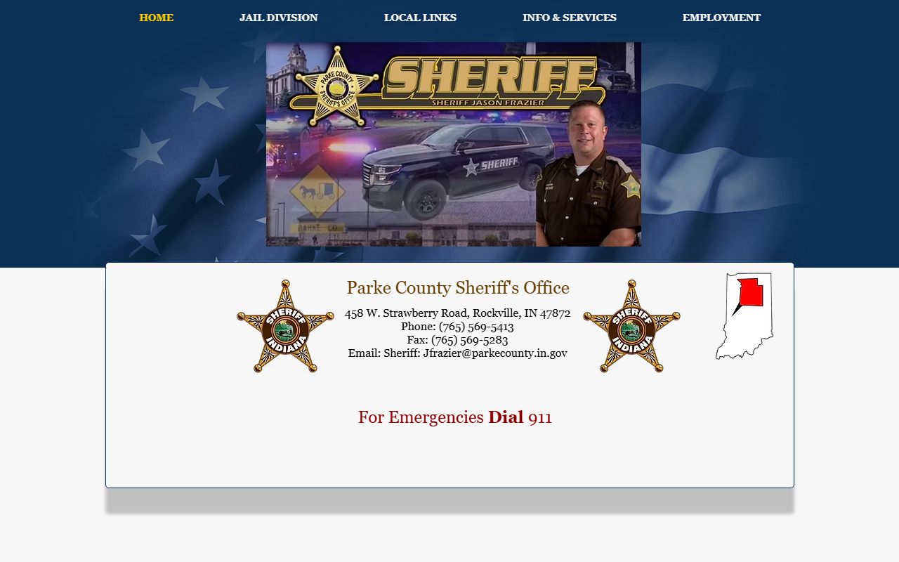 Parke County Sheriff police records