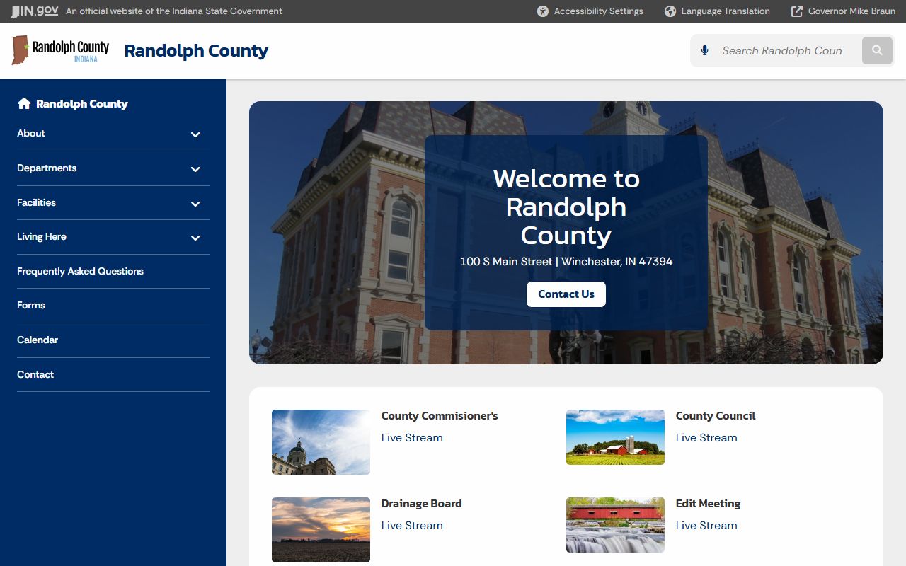 Randolph County police records