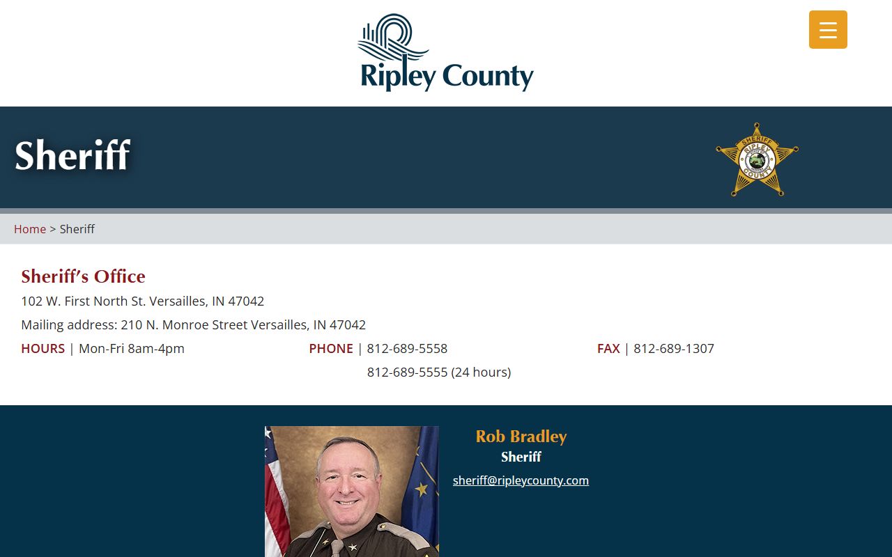 Ripley County police records