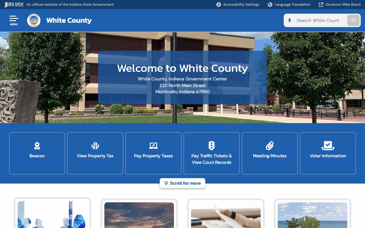 White County Sheriff police records